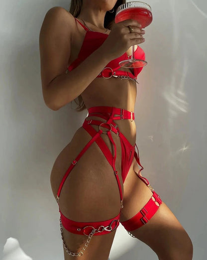 Hazel Luxury 5 Pieces Lingerie Set