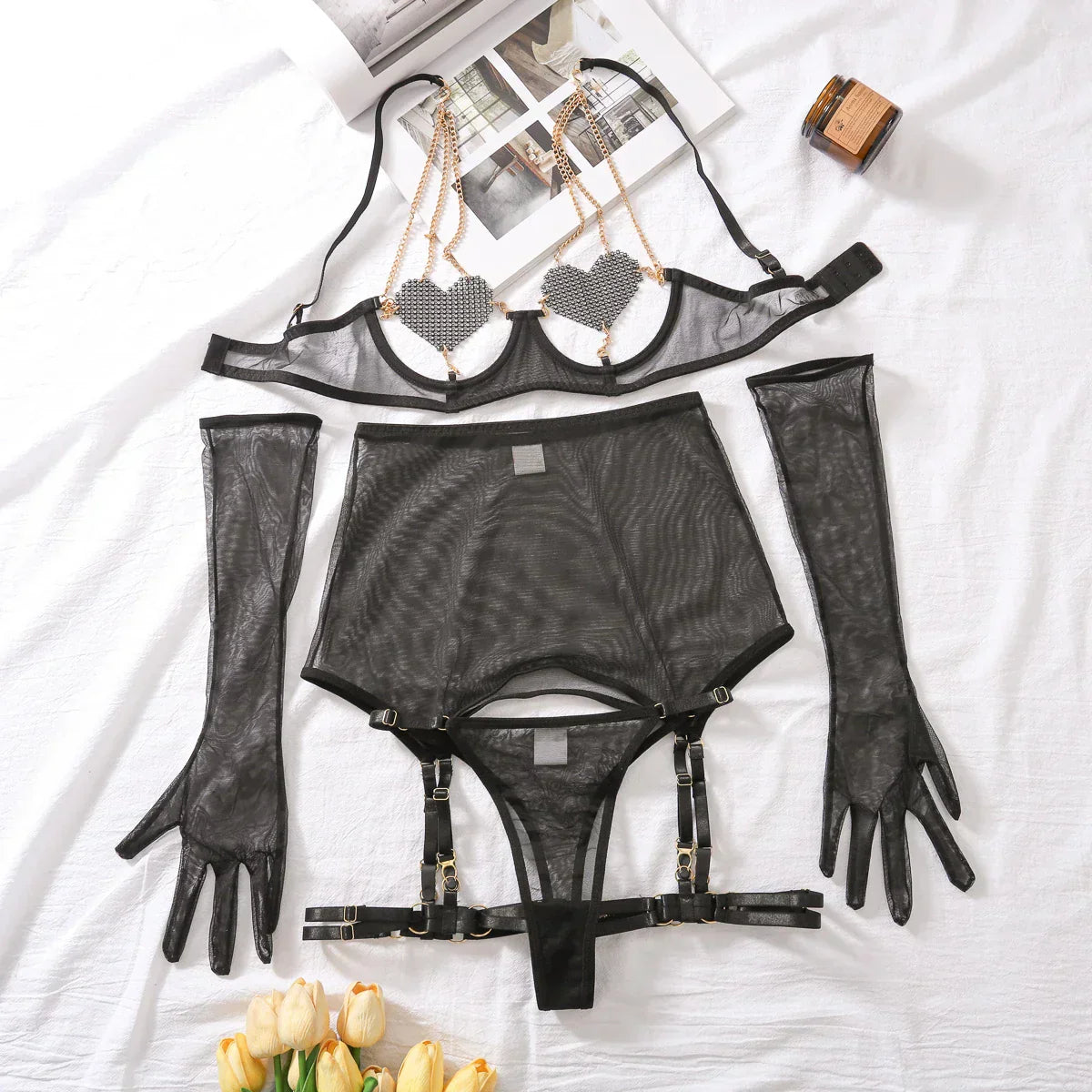 Lara's Love Luxury Lingerie Set